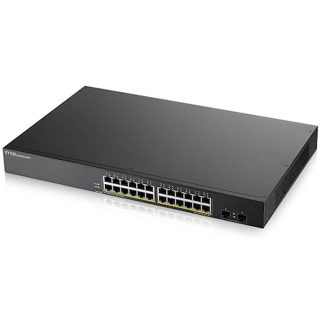 D & H Distributing 24-Port GbE Smart Managed PoE Switch with GbE Uplink MA3443846